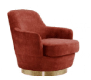 Sedia da pranzo con rivestimento