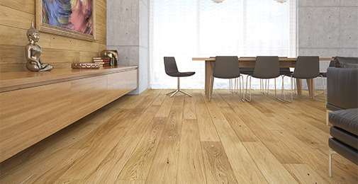 PARQUET PREFINITI – PAVIMENTI IN ROVERE OLIATO NATURALE – PLANCIA INTERA