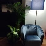 POLTRONA FANNY – VELLUTO GRIGIO