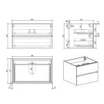 MOBILI DA BAGNO LOIRA 850