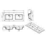 MOBILI DA BAGNO LOIRA 1200