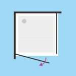 Doccia 601-29, 100 x 80 x h 185 cm