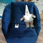 POLTRONA MARISA – VELLUTO BLU NOTTE