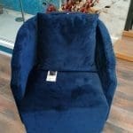 POLTRONA MARISA – VELLUTO BLU NOTTE