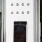 DOCCIA DELICE CON VAPORIZZATORE, 80 x 80 x h 215 cm