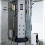 DOCCIA DELICE CON VAPORIZZATORE, 80 x 80 x h 215 cm