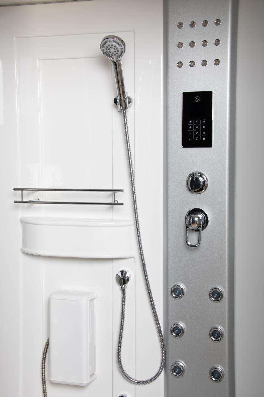 Doccia 8007, 1600 x 850 x h 2150 mm