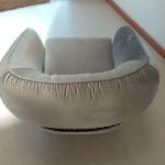 POLTRONA FANNY – VELLUTO GRIGIO