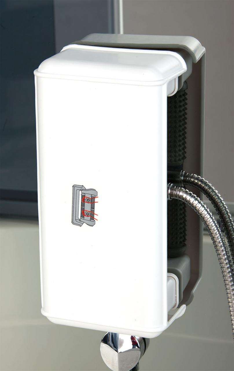 Doccia 9003, 1150 x 900 x h 2150 mm