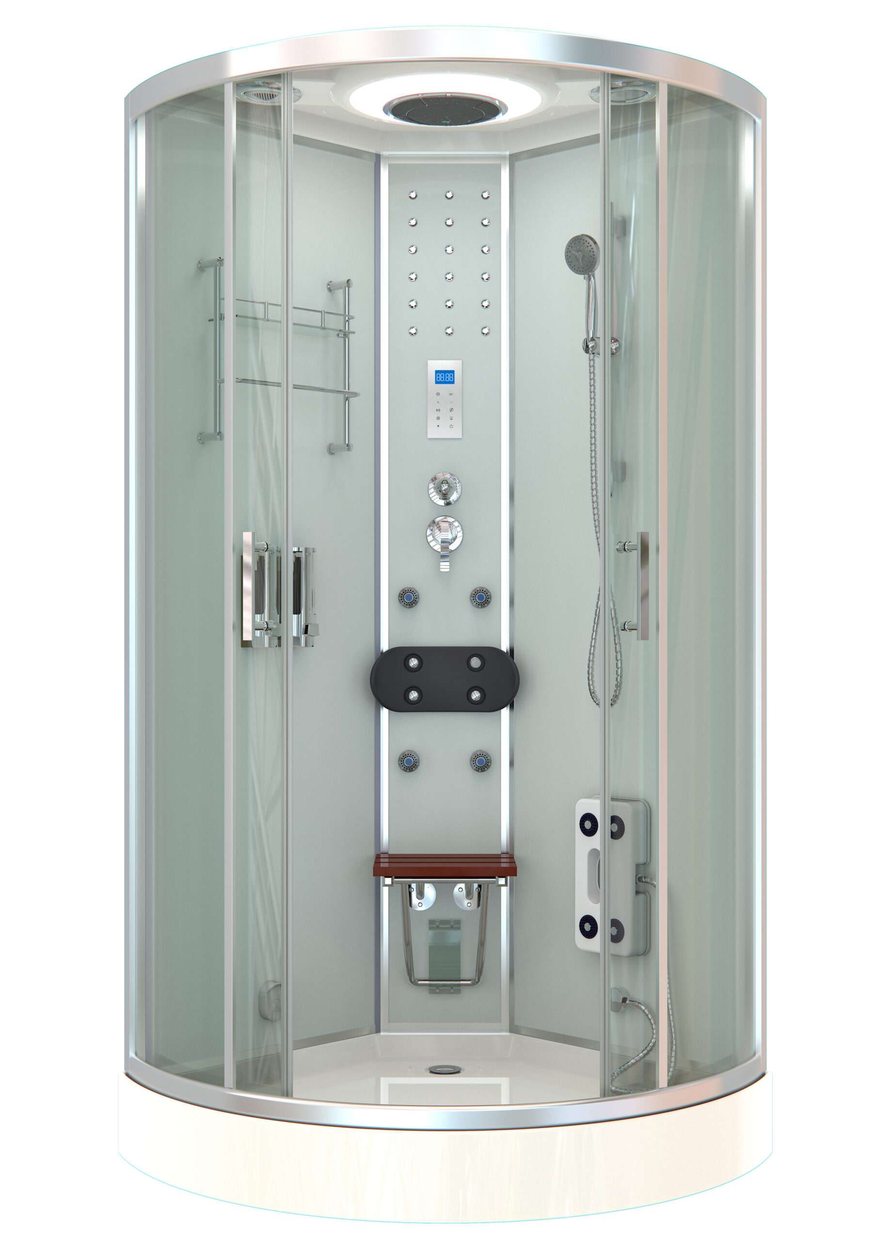 Cabina Doccia Kuadra – Bianca – 90 x 90 x h 225 cm