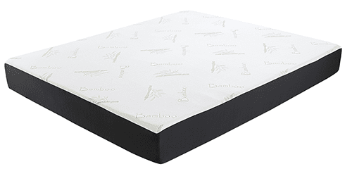 Materasso Tempo Bamboo matrimoniale 160 cm, memory 4,5 cm, molle 700, 9 zone differenziate.