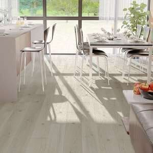 PARQUET PREFINITI – Frassino 1 Strip Bianco – Verniciato Opaco