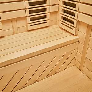 SAUNA 1800: 1370 x 1332 x 1940mm