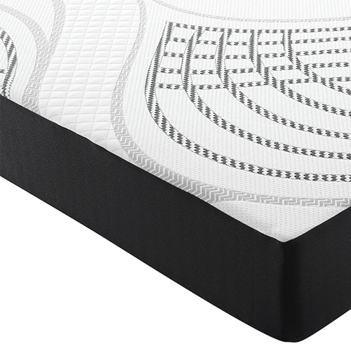 Materasso Hypnos Bio-Cotone, Matrimoniale 160 cm, Memory 5 cm, 9 zone portanza differenziata.