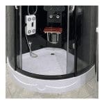 Cabina Doccia Kuadra – Nera – 90 x 90 x h 225 cm