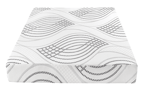 Materasso Tempo Cotone una piazza e mezza 120cm, Memory 4,5 cm, 700 molle, 9 zone differenziate