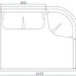 BAGNO TURCO 203ST: 1606 x 1306 x 2100 mm