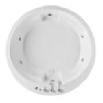 VASCA IDRO EC-012, 1800 x 1800 x 600mm