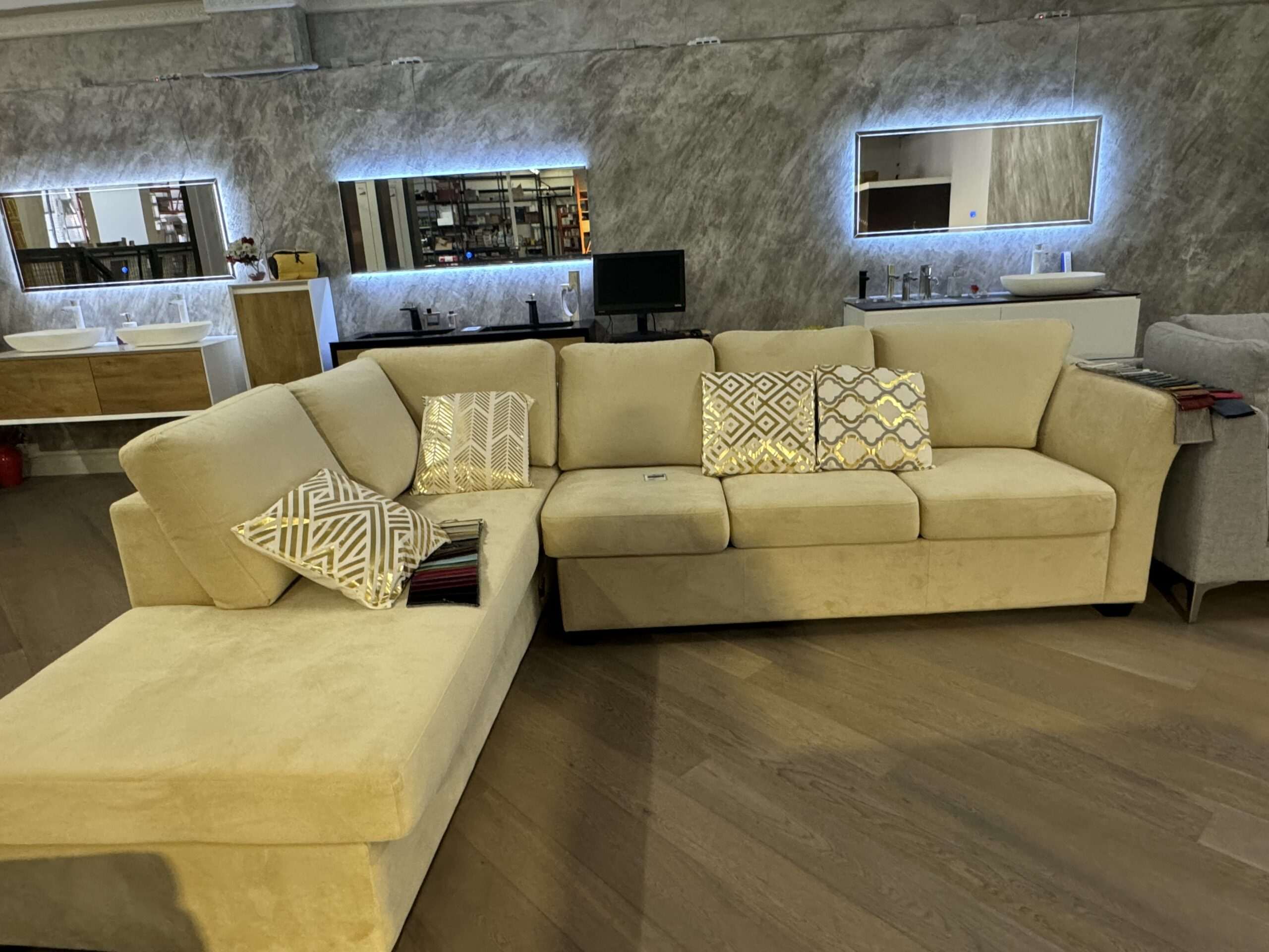 DIVANO-LETTO GALILEO – 297 x 221 x 94 cm destro