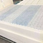 Materasso Tempo Cotone una piazza e mezza 120cm, Memory 4,5 cm, 700 molle, 9 zone differenziate