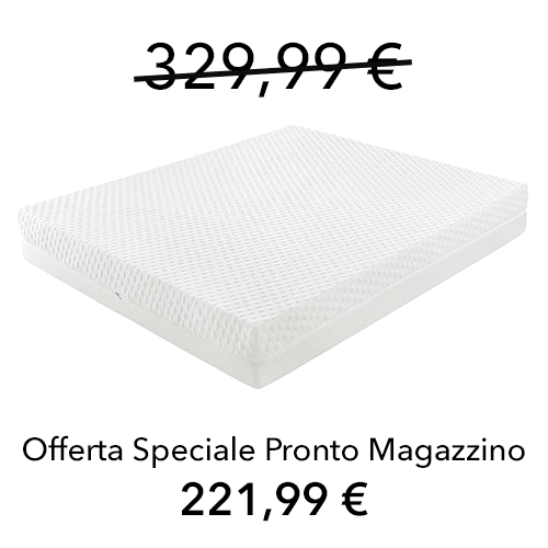 Materasso Morfeo Nanotech una piazza e mezzo 120 cm, Memory 7,3 cm , 3000 molle, 9 zone differenziate.