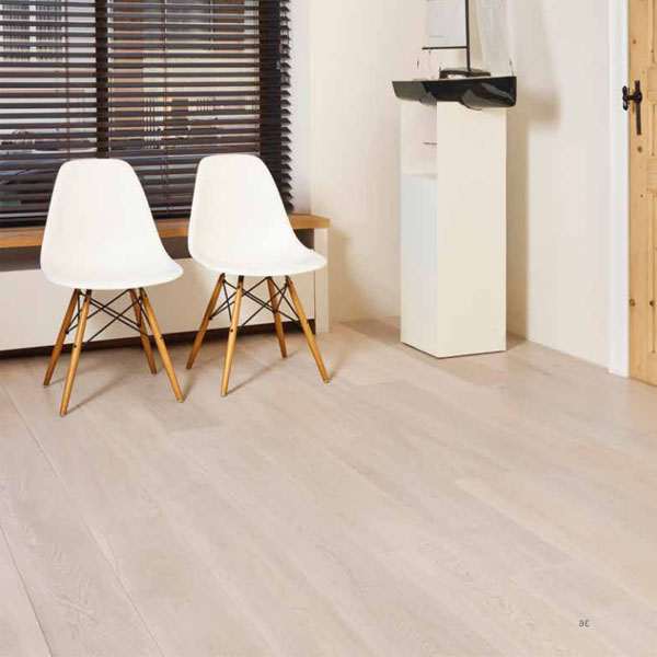 PARQUET PREFINITI – Frassino 1 Strip – Verniciato Opaco Grigio Spazzolato