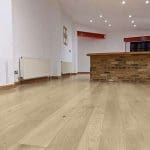 PARQUET PREFINITI – Rovere 1 Strip – Light White – Verniciato Bianco – Spazzolato – Stock residuo: 12 mq – Offerta: € 342,72