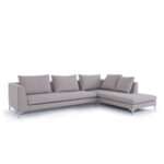 DIVANO PABLO AD ANGOLO: 255 x 158 x 73 cm