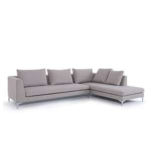 DIVANO PABLO AD ANGOLO: 255 x 158 x 73 cm