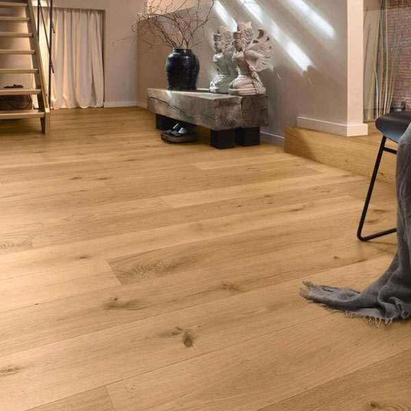 PARQUET PREFINITI – JUMBO ROVERE NATURALE – OLIO UV – SPAZZOLATO