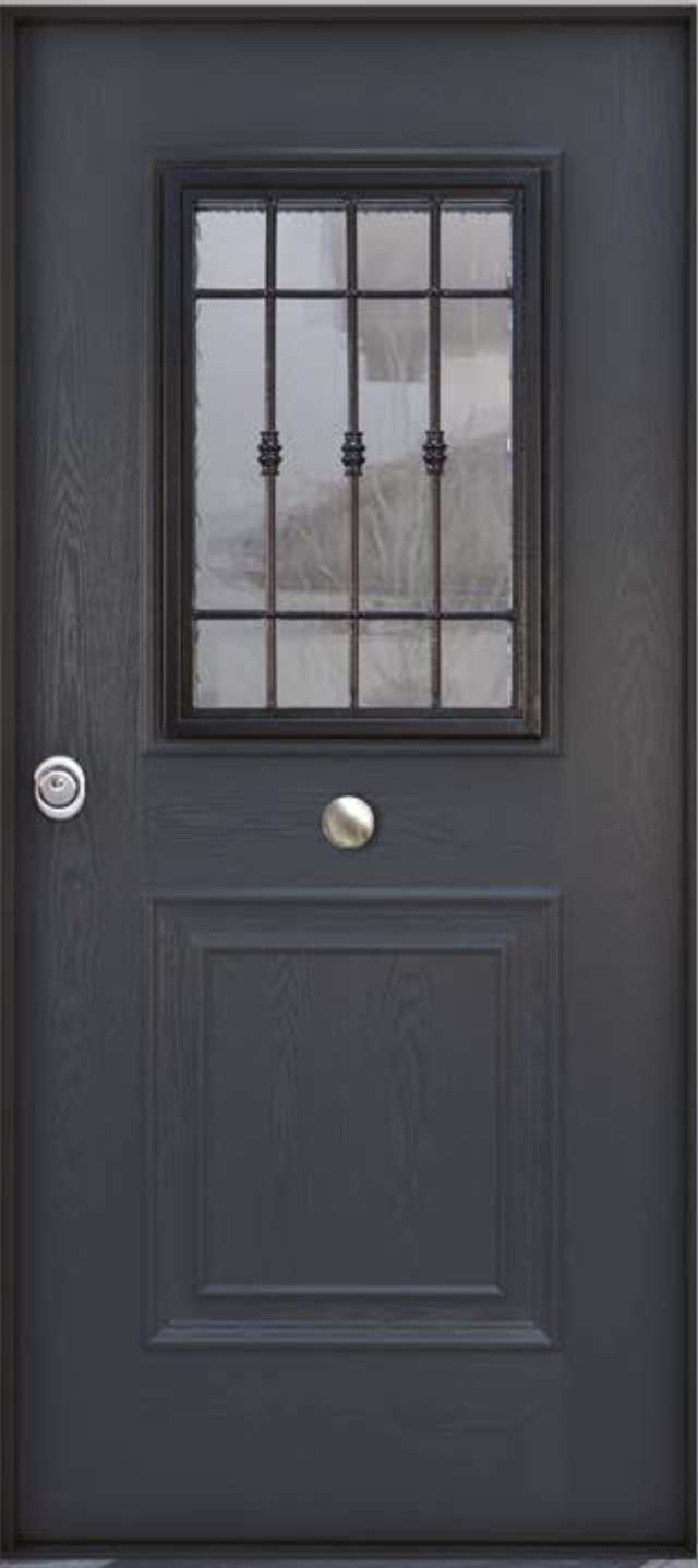 Porta Blindata Classe 3 con Vetro per Esterni