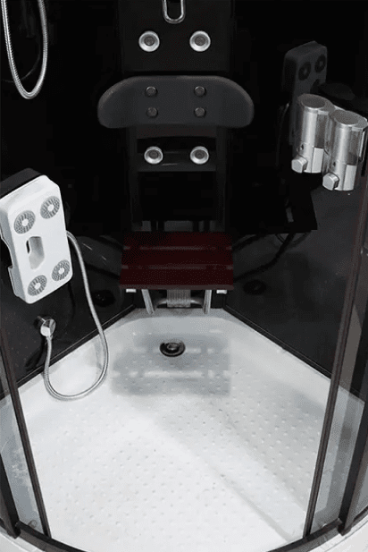 Cabina Doccia Riviera – Nera – 80 x 80 x h 225 cm