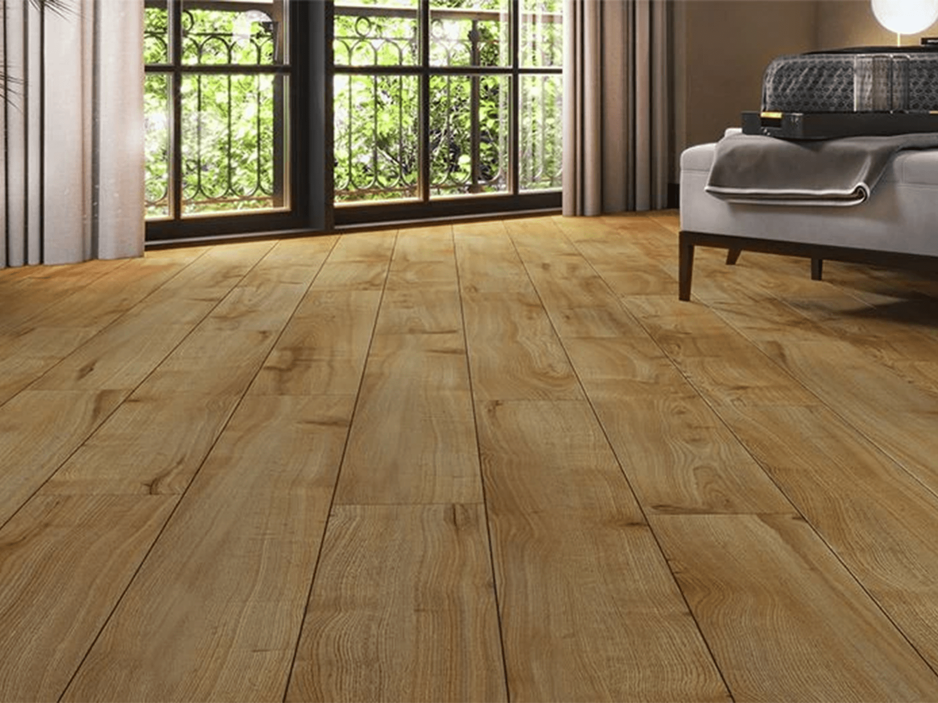Parquet laminato Plancia Intera AC4 Spessore 8 mm