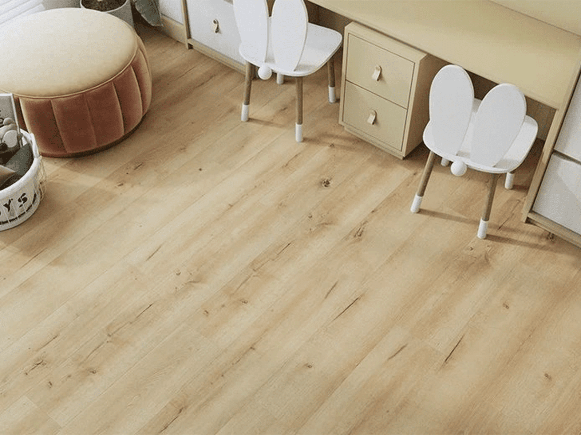 Parquet Laminato Rovere Naturale Plancia Intera AC4 Spessore 8 mm