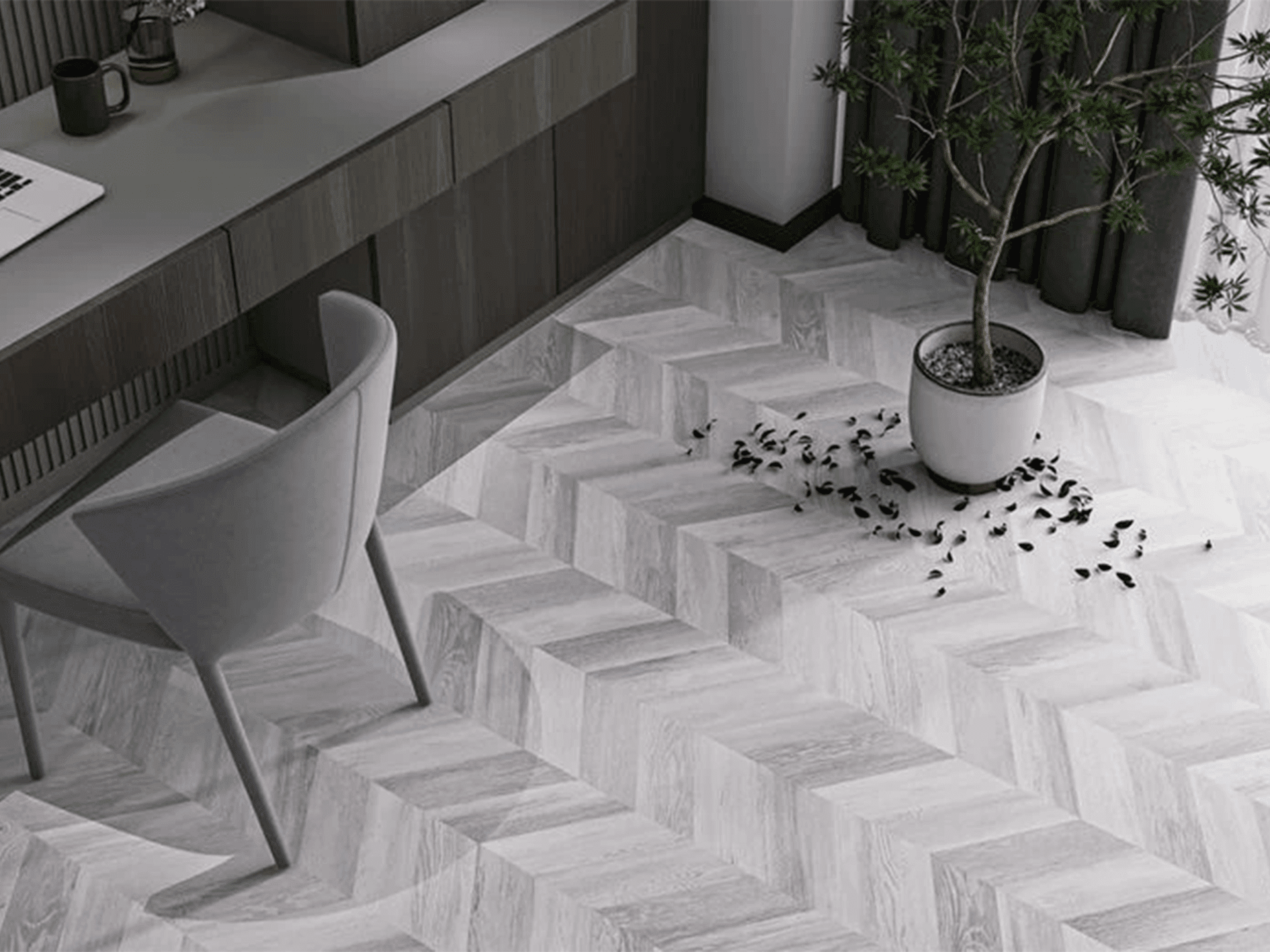 Parquet laminato Plancia Intera AC4 Spessore 8 mm