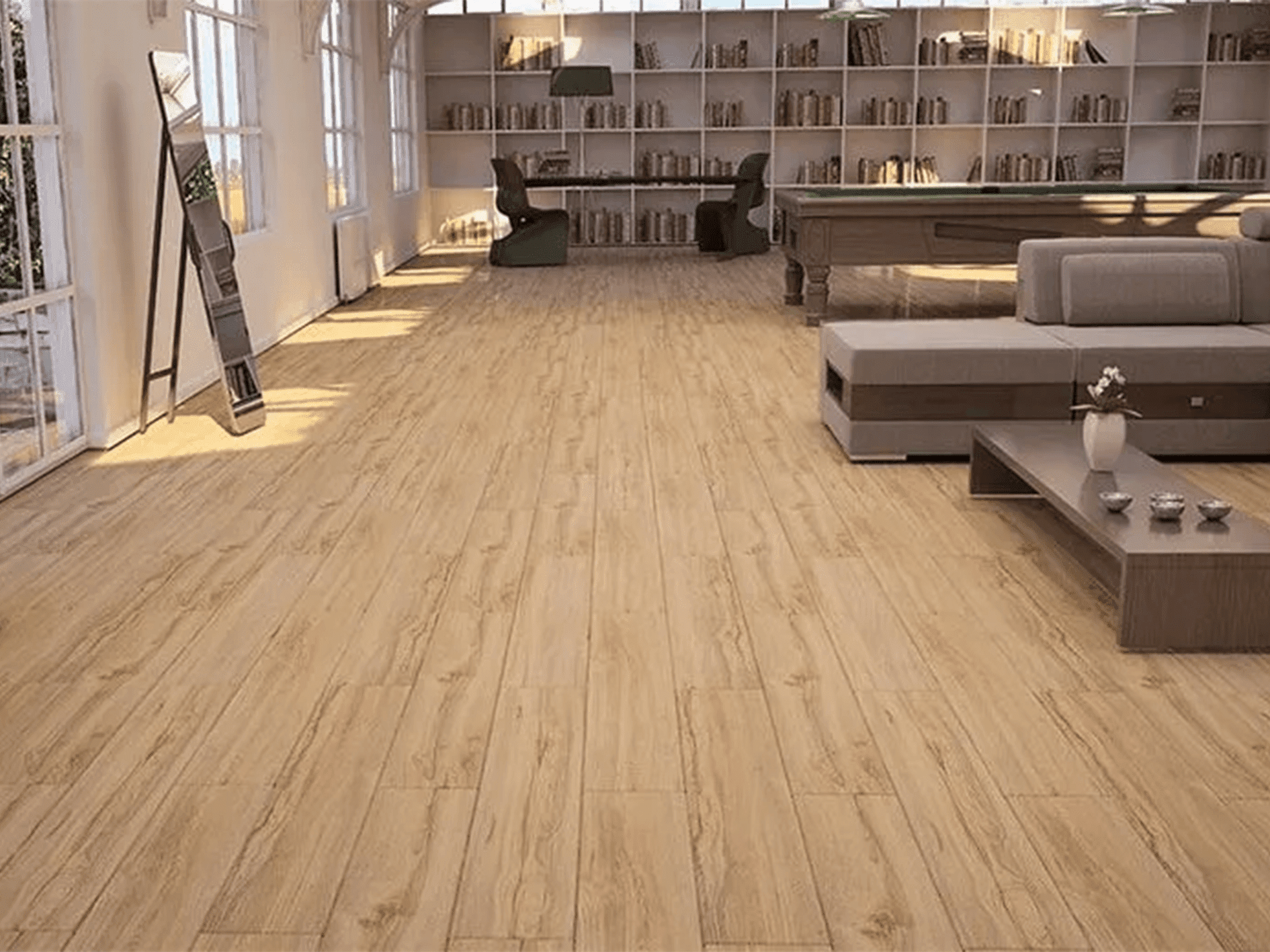 Parquet laminato Plancia Intera AC4 Spessore 8 mm