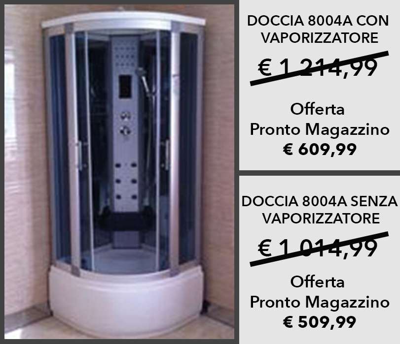 Doccia 8004A, 800 x 800 x h 2150 mm