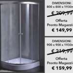 Cabina Doccia Life – 90 x 90 x h 193cm