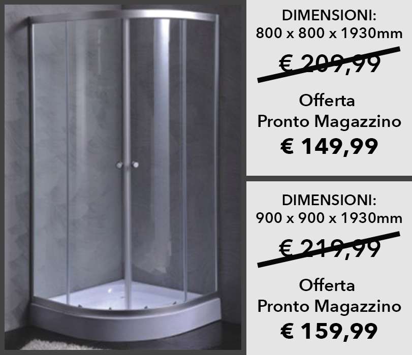 Cabina Doccia Life – 90 x 90 x h 193cm