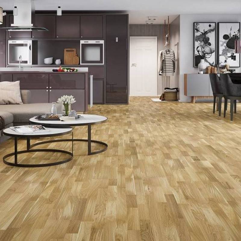 PARQUET PREFINITI – Rovere 4 Strip – Verniciato Satinato