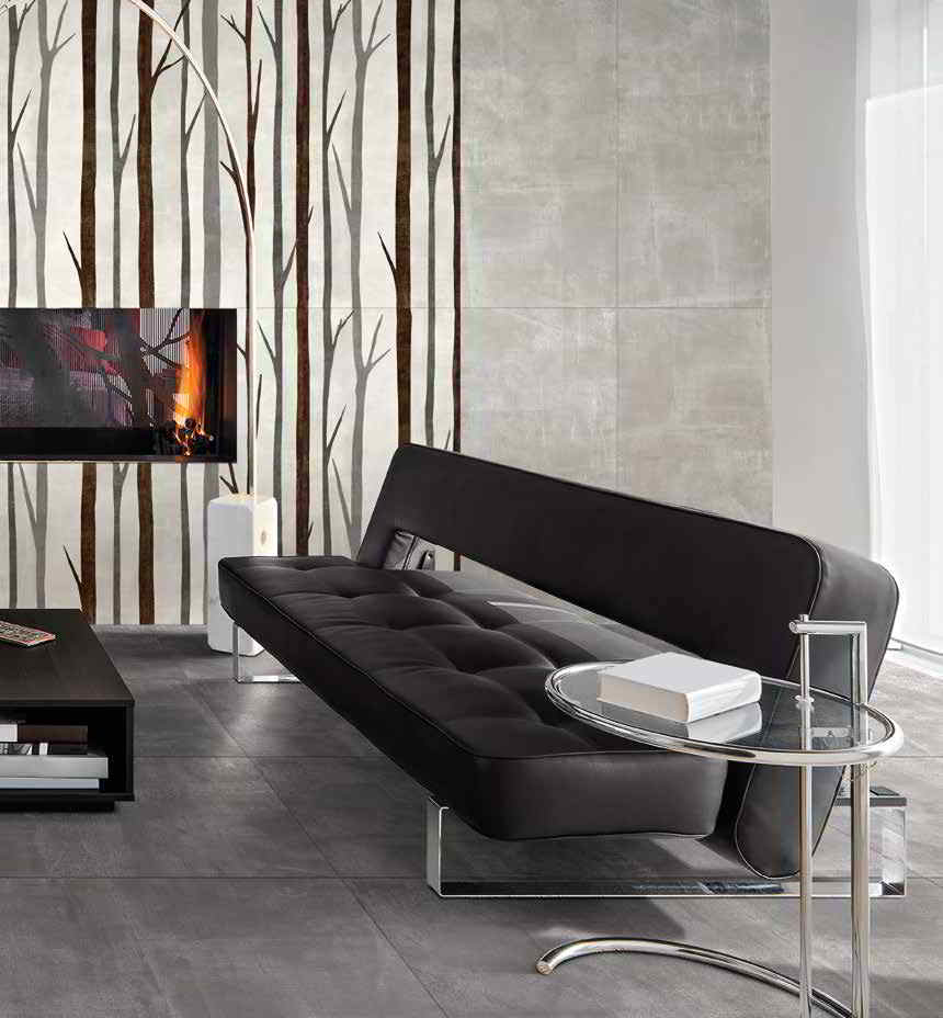 Gress Porcellanato Smaltato Anthracite 10x810x810mm