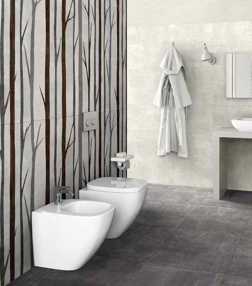 Gress Porcellanato Smaltato White 95x300x600mm