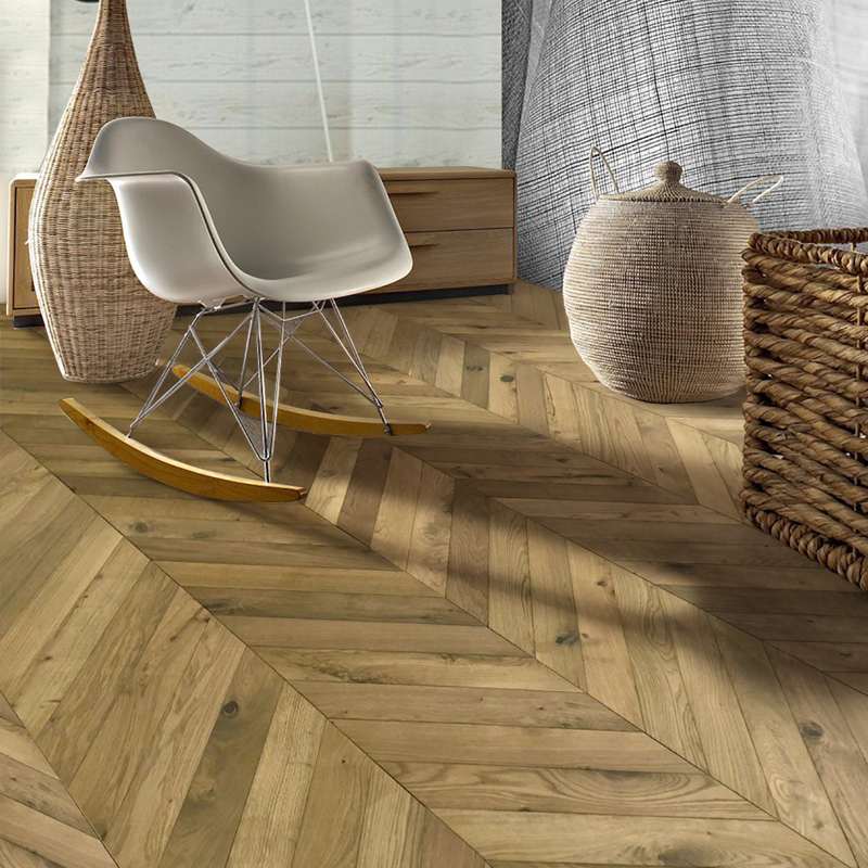 PARQUET MAXI SPINA FRANCESE – Rovere 1 Strip Jumbo – Spina Francese – Olio Cerata