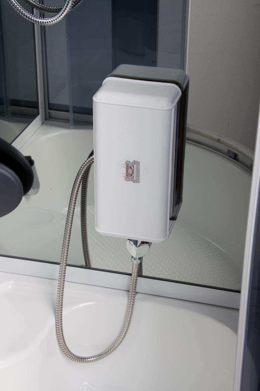 Doccia Eden con Vaporizzatore – 90 x 90 x h 210 cm / 80 x 80 x h 210cm