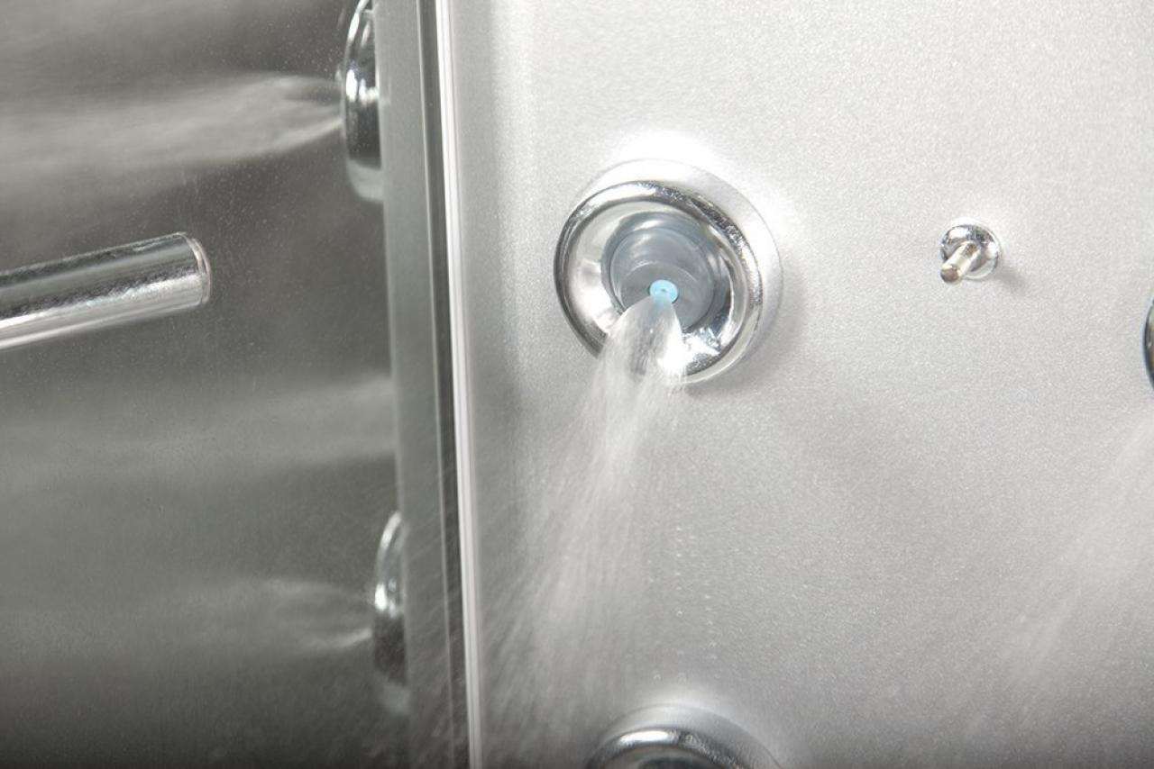 Doccia Eden con Vaporizzatore – 90 x 90 x h 210 cm / 80 x 80 x h 210cm