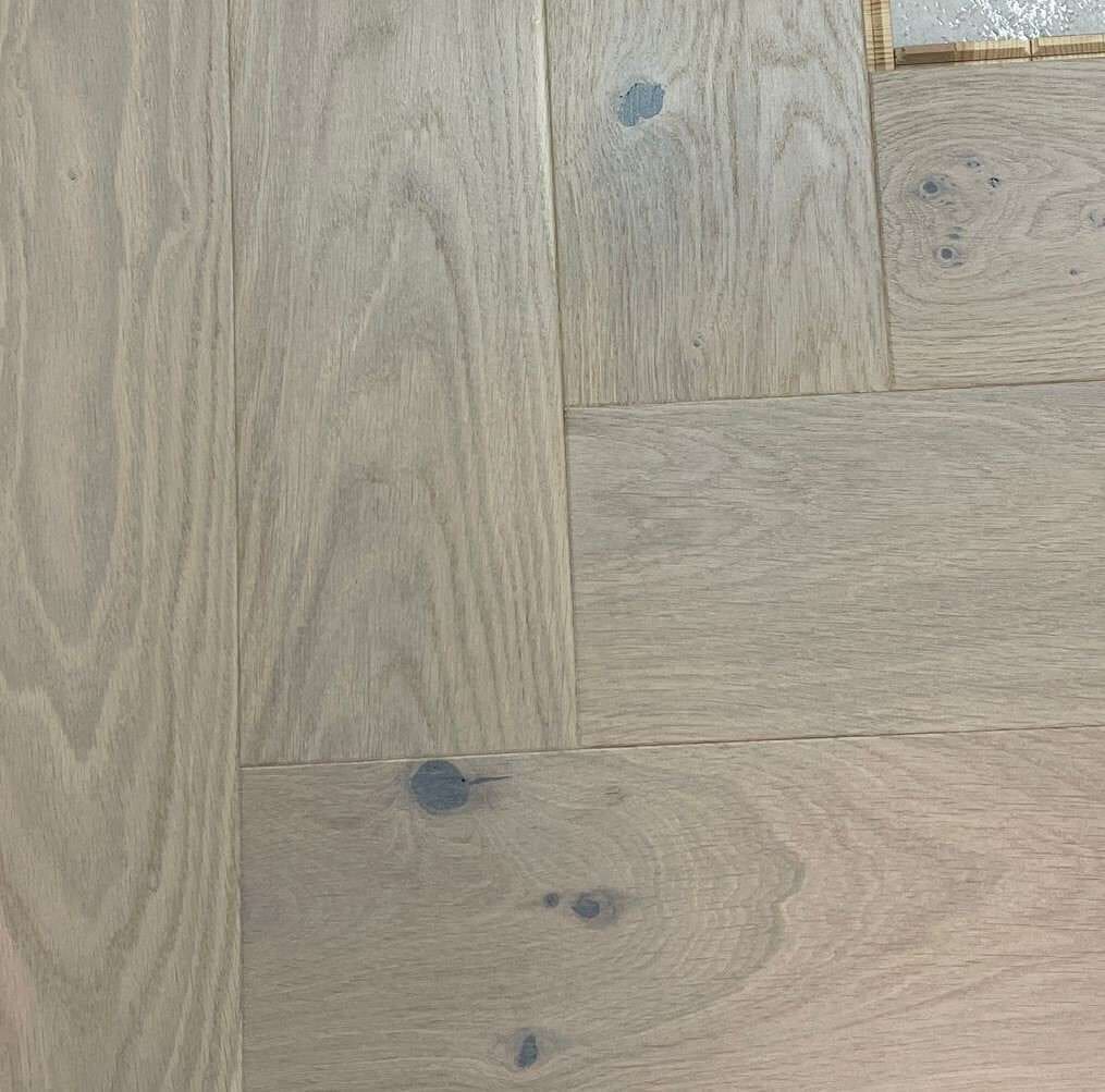 PARQUET SPINA ITALIANA – Rovere 1 Strip Cappuccino – Verniciata Opaca Country – Stock residuo: 3 mq – Offerta: € 104,91