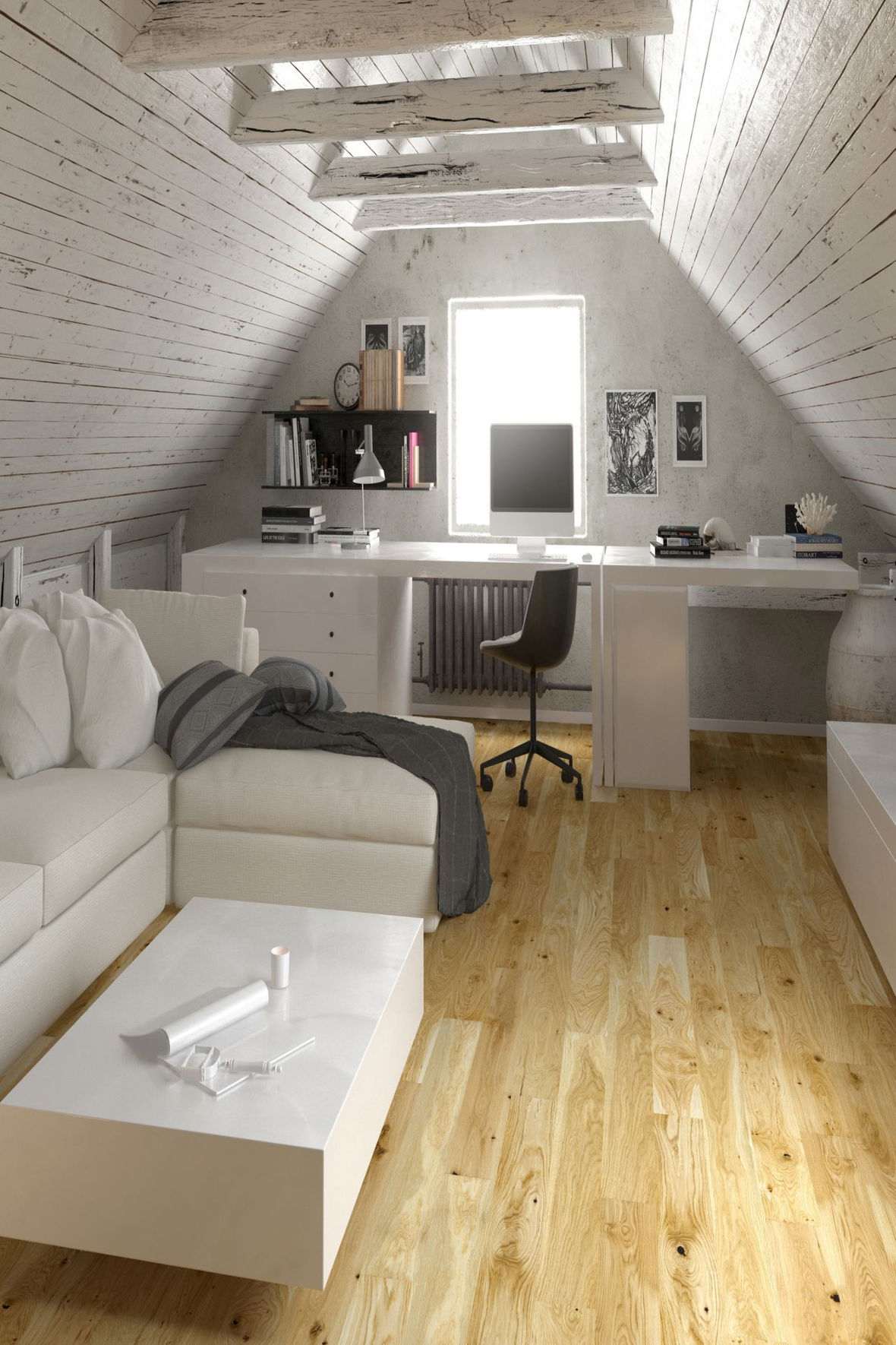 PARQUET PREFINITI – FANTASY IN ROVERE NATURALE VERNICIATO OPACO – PLANCIA INTERA