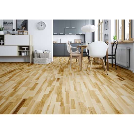 PARQUET PREFINITI – FANTASY IN ROVERE NATURALE VERNICIATO OPACO – PLANCIA INTERA