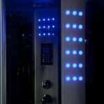 Doccia Eden con Vaporizzatore – 90 x 90 x h 210 cm / 80 x 80 x h 210cm