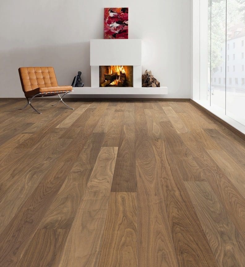 PARQUET PREFINITI – NOCE AMERICANO 1 STRIP – TINTO BURMA